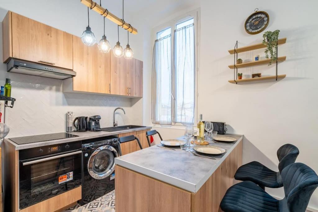 Charmant T2 Au Coeur Du Panier Marseille Eksteriør billede