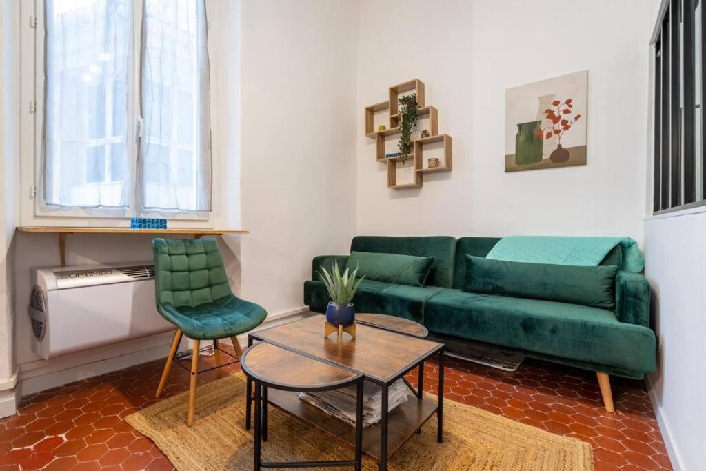 Charmant T2 Au Coeur Du Panier Marseille Eksteriør billede