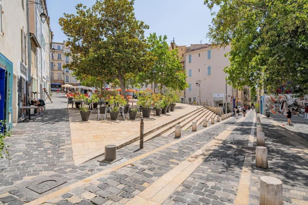 Charmant T2 Au Coeur Du Panier Marseille Eksteriør billede