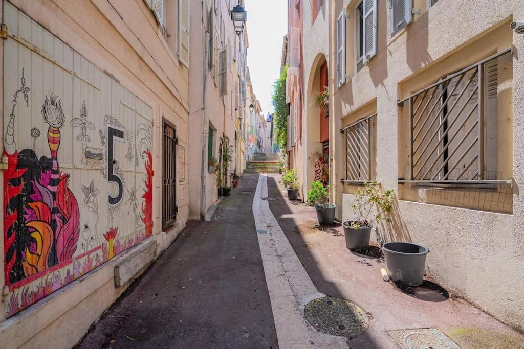 Charmant T2 Au Coeur Du Panier Marseille Eksteriør billede